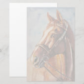 Pferd 2 briefpapier (Vorne/Hinten)