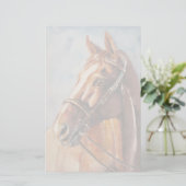 Pferd 2 briefpapier (Stehend Vorderseite)
