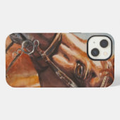 Pferd 2 iPhone hülle (Rückseite (Horizontal))