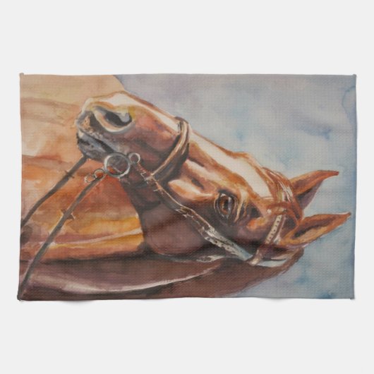 Pferd 2 küchentuch (Horizontal)