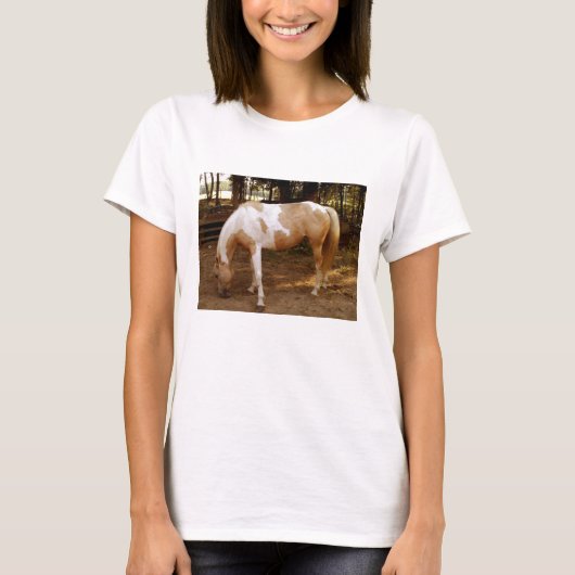 Pferd 3, Ladys Shirt (Vorderseite)
