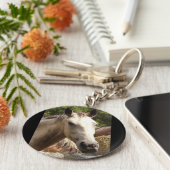 Pferd 4 Schlüsselanhänger (Seite)