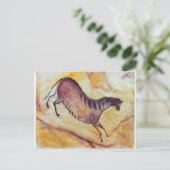 Pferd a la Altamira Postkarte (Stehend Vorderseite)