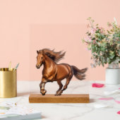 Pferd Acrylschild (Hochzeit)