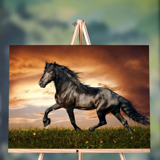 Pferd Acrylschild (Neutral)