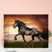 Pferd Acrylschild (Hochzeit)