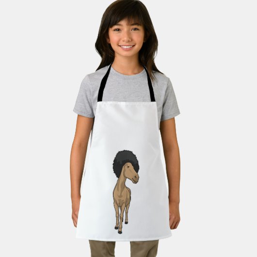 Pferd Afro Schürze (Insitu)