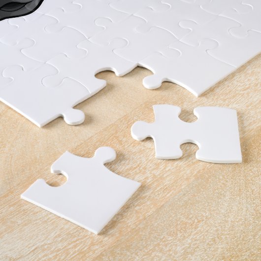 Pferd als Cowboy mit Hut Puzzle (Seite)