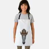 Pferd als Cowboy mit Hut Schürze (Insitu)