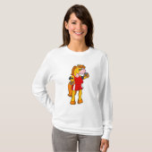 Pferd als Runner T-Shirt (Vorne ganz)