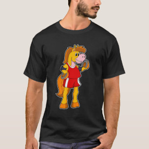 Pferd als Runner T-Shirt