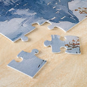 Pferd am Landschaftlichen See Puzzle (Seite)