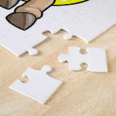 Pferd am Strand mit Schwimmring Puzzle (Seite)