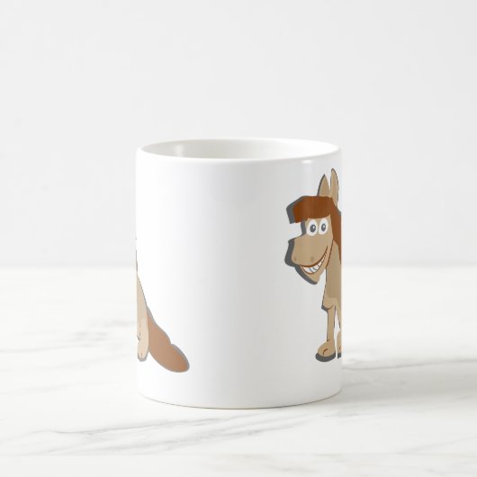 Pferd angetriebene Kaffee-Tasse Kaffeetasse (Mittel)