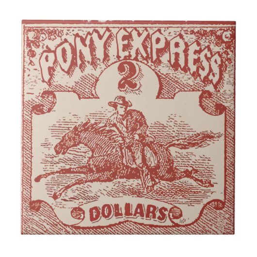 Pferd anzeigen fliese (Vorderseite)