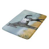 Pferd - Appaloosa-Colt 24" x 6" große Bad-Matte Badematte (Schrägansicht)