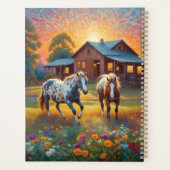 Pferd auf der Farm Wildblumenwiese Planer (Rückseite)