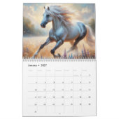 Pferd auf der Wiese Kalender (Jan 2027)
