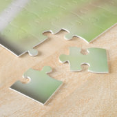 Pferd auf einem Herbstfeld mit fallenden Blätter Puzzle (Seite)