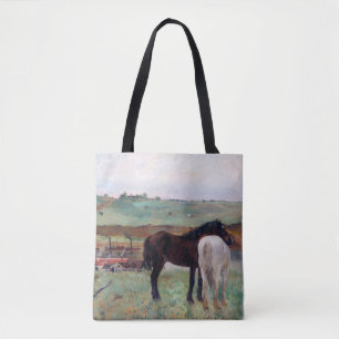 Pferd auf einer Wiese, Edgar Degas Tasche