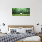 Pferd auf Wiese Leinwanddruck (Insitu (Schlafzimmer))