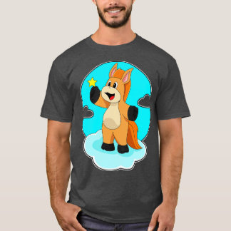 Pferd auf Wolken T-Shirt