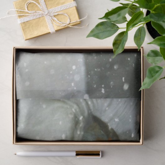 Pferd aus Wintergewebpapier Seidenpapier (Geschenk)