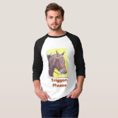 Pferd, Auslöser, bitte T-Shirt (Vorne ganz)