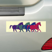 Pferd Autoaufkleber (Auf Auto)