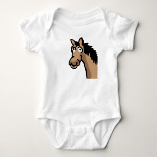 Pferd Baby Strampler