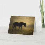Pferd Beileidskarte Karte (Vorderseite)