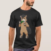Pferd beim Essen Vegan T-Shirt (Vorderseite)