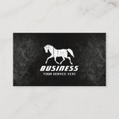 Pferd Beruflich Visitenkarte (Vorderseite)