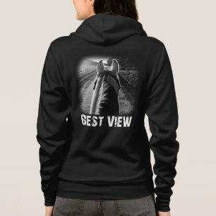 Pferd beste Aussicht von Pferdebackideen Geschenk Hoodie