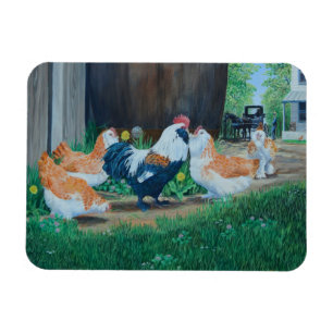 Pferd/Buggy und Lachs Magnet