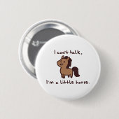 Pferd Button (Vorne & Hinten)