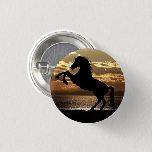 Pferd Button (Vorne & Hinten)