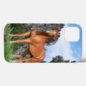 Pferd Case-Mate iPhone Hülle (Rückseite (Horizontal))