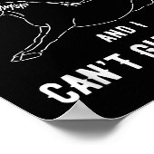 Pferd, das ich gefallen bin, und ich kann keine lu poster (Ecke)