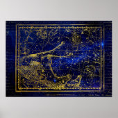 Pferd-Delphin-Sternbild-Poster Poster (Vorne)