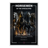 Pferd der Apokalypse 1 Poster (Vorderseite)