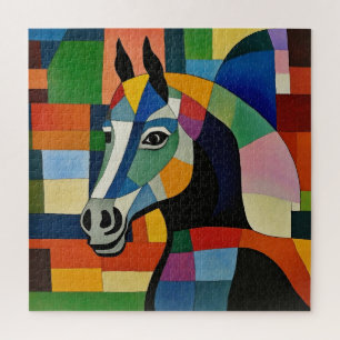 Pferd der Farben Puzzle