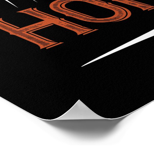 Pferd - Der Weg zum Himmel ist auf dem Pferd Poster (Ecke)