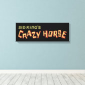 Pferd des Königs Leinwanddruck (Insitu (Holzboden))