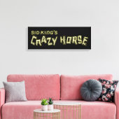 Pferd des Königs Leinwanddruck (Insitu (Wohnzimmer))