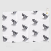 Pferd Design Golfhandtuch (Horizontal)