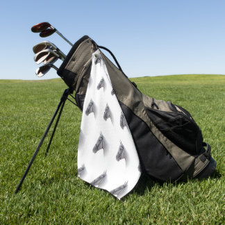 Pferd Design Golfhandtuch