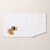 Pferd-Design Monogramm Badhandtuch Set (Handtuch)