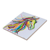 Pferd einer anderen Farbe Fliese (Seite)