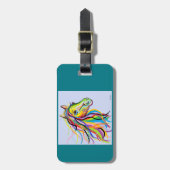 Pferd einer anderen Farbe Gepäckanhänger (Vorderseite vertikal)